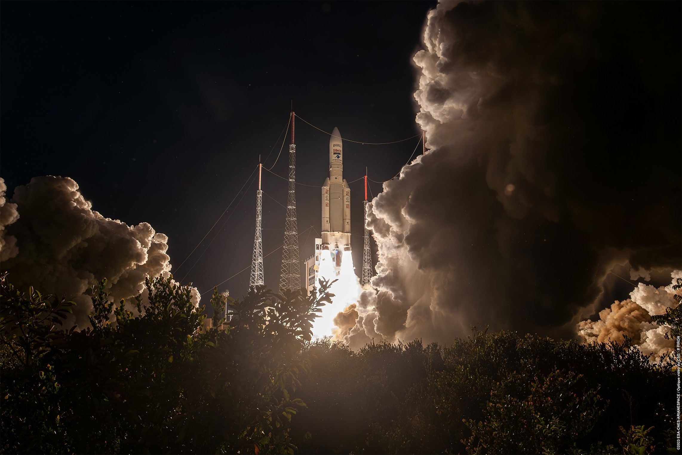 Last mission of the Ariane 5