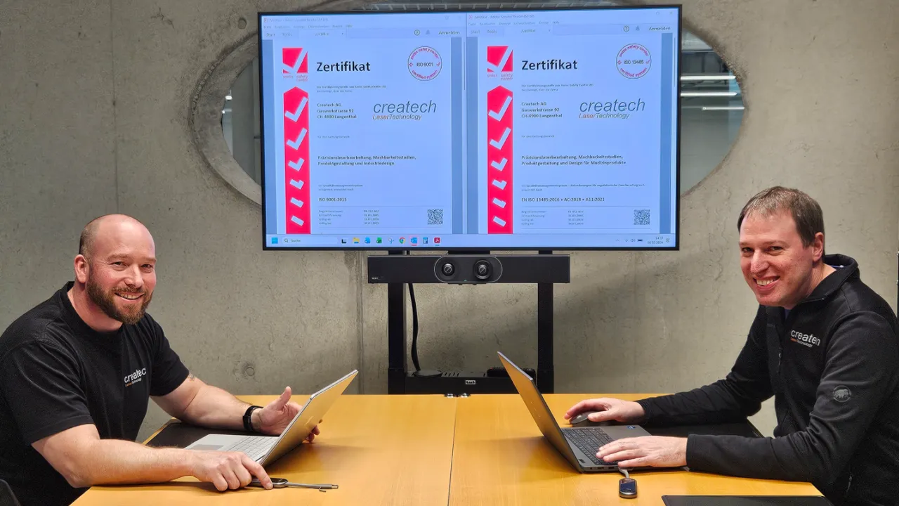 Erfolgreiche Rezertifizierung